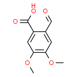 ChemSpider 2D Image | 2-Formyl-4,5-dimethoxybenzoic acid | C10H10O5