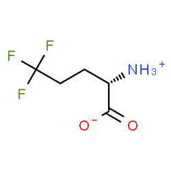 ChemSpider 2D Image | 5,5,5-Trifluoro-L-norvaline | C5H8F3NO2