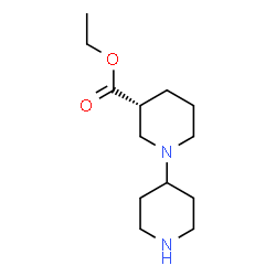 ChemSpider 2D Image | Ethyl (3R)-1,4'-bipiperidine-3-carboxylate | C13H24N2O2
