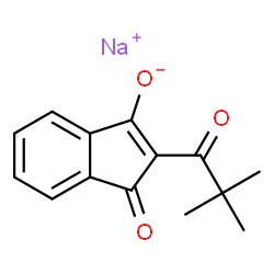 ChemSpider 2D Image | PINDONESODIUMSALT | C14H13NaO3