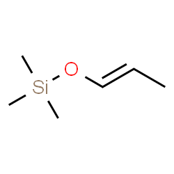 ChemSpider 2D Image | silane, trimethyl[(1E)-1-propenyloxy]- | C6H14OSi