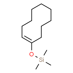 ChemSpider 2D Image | [(1E)-1-Cyclodecen-1-yloxy](trimethyl)silane | C13H26OSi