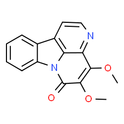 ChemSpider 2D Image | Methyl nigakinone | C16H12N2O3