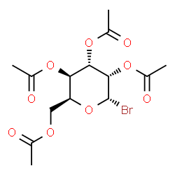 ChemSpider 2D Image | 2,3,4,6-Tetra-O-acetyl-alpha-L-gulopyranosyl bromide | C14H19BrO9
