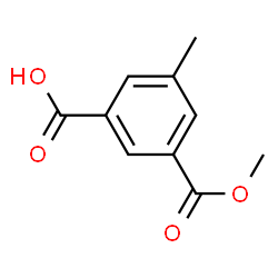 ChemSpider 2D Image | 3-(Methoxycarbonyl)-5-methylbenzoic acid | C10H10O4