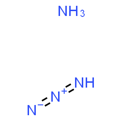 ChemSpider 2D Image | 1,2-Triazadien-2-ium-1-ide ammoniate (1:1) | H4N4