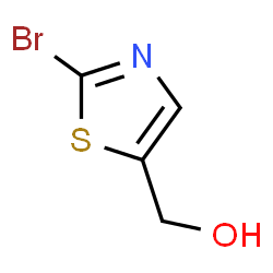 ChemSpider 2D Image | 2-Bromothiazole-5-methanol | C4H4BrNOS