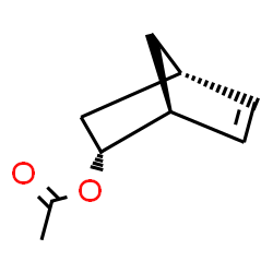 ChemSpider 2D Image | (1S,2R,4S)-Bicyclo[2.2.1]hept-5-en-2-yl acetate | C9H12O2