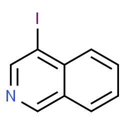 ChemSpider 2D Image | 4-Iodoisoquinoline | C9H6IN