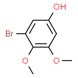 ChemSpider 2D Image | 3-Bromo-4,5-dimethoxyphenol | C8H9BrO3