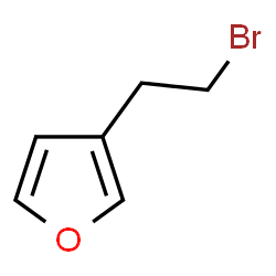 ChemSpider 2D Image | 3-(2-Bromoethyl)furan | C6H7BrO