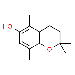 ChemSpider 2D Image | 2,2,5,8-Tetramethyl-6-chromanol | C13H18O2