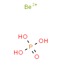 ChemSpider 2D Image | Phosphoric acid, beryllium salt (1:1) | H3BeO4P