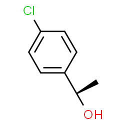 ChemSpider 2D Image | (R)-1-(4-Chlorophenyl)ethanol | C8H9ClO