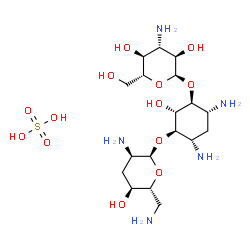 ChemSpider 2D Image | Tobramycin sulfate | C18H39N5O13S