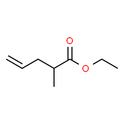 ChemSpider 2D Image | Ethyl 2-methylpent-4-enoate | C8H14O2