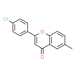 ChemSpider 2D Image | 4'-chloro-6-methylflavone | C16H11ClO2