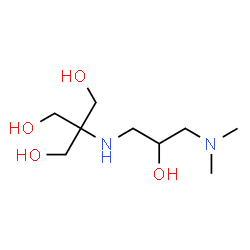 ChemSpider 2D Image | 2-{[3-(Dimethylamino)-2-hydroxypropyl]amino}-2-(hydroxymethyl)-1,3-propanediol | C9H22N2O4