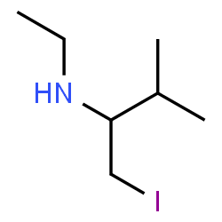 ChemSpider 2D Image | N-Ethyl-1-iodo-3-methyl-2-butanamine | C7H16IN