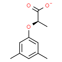 ChemSpider 2D Image | (2R)-2-(3,5-Dimethylphenoxy)propanoate | C11H13O3
