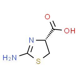 ChemSpider 2D Image | (+)-2-aminothiazoline-4-carboxylic acid | C4H6N2O2S