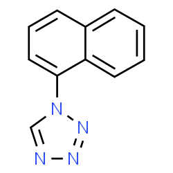 ChemSpider 2D Image | 1-(1-Naphthyl)-1H-tetrazole | C11H8N4