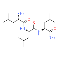 ChemSpider 2D Image | L-Leucyl-L-leucyl-L-leucinamide | C18H36N4O3