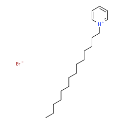ChemSpider 2D Image | Myristylpyridinium bromide | C19H34BrN