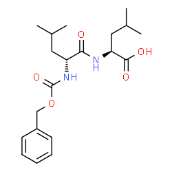ChemSpider 2D Image | N-[(Benzyloxy)carbonyl]-D-leucyl-L-leucine | C20H30N2O5