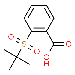 ChemSpider 2D Image | 2-(tert-Butylsulfonyl)benzoic acid | C11H14O4S