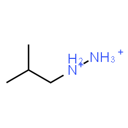 ChemSpider 2D Image | Isobutyldiazanediium | C4H14N2