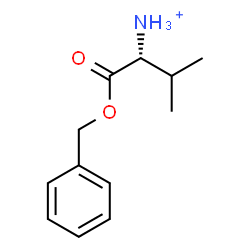 ChemSpider 2D Image | (2R)-1-(Benzyloxy)-3-methyl-1-oxo-2-butanaminium | C12H18NO2