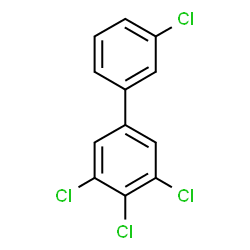 ChemSpider 2D Image | 3,3',4,5-PCB | C12H6Cl4