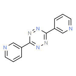 ChemSpider 2D Image | 3,6-Di(3-pyridinyl)-1,2,4,5-tetrazine | C12H8N6