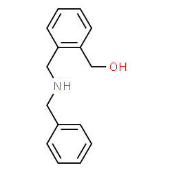ChemSpider 2D Image | {2-[(Benzylamino)methyl]phenyl}methanol | C15H17NO
