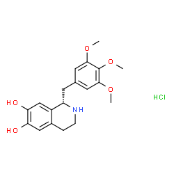 ChemSpider 2D Image | Trimetoquinol | C19H24ClNO5