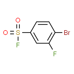 ChemSpider 2D Image | 4-Bromo-3-fluorobenzenesulfonyl fluoride | C6H3BrF2O2S