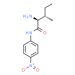 ChemSpider 2D Image | N-(4-Nitrophenyl)-L-isoleucinamide | C12H17N3O3