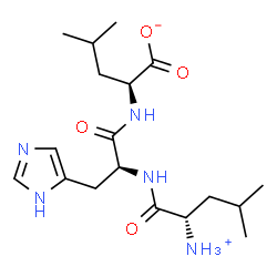 ChemSpider 2D Image | H-Leu-His-Leu-OH | C18H31N5O4