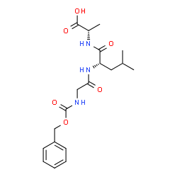 ChemSpider 2D Image | Z-Gly-Leu-Ala-OH | C19H27N3O6