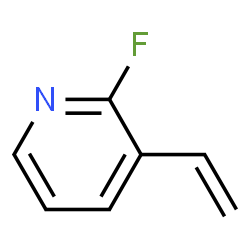 ChemSpider 2D Image | 2-Fluoro-3-vinylpyridine | C7H6FN