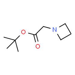ChemSpider 2D Image | tert-Butyl 2-(azetidin-1-yl)acetate | C9H17NO2