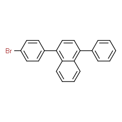 ChemSpider 2D Image | 1-(4-Bromophenyl)-4-phenylnaphthalene | C22H15Br