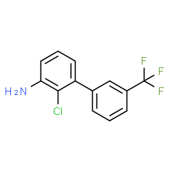 ChemSpider 2D Image | 2-Chloro-3'-(trifluoromethyl)-3-biphenylamine | C13H9ClF3N