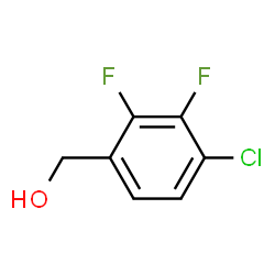 ChemSpider 2D Image | (4-Chloro-2,3-difluorophenyl)methanol | C7H5ClF2O