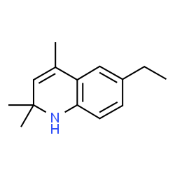 ChemSpider 2D Image | 6-Ethyl-2,2,4-trimethyl-1,2-dihydroquinoline | C14H19N