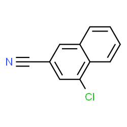 ChemSpider 2D Image | 4-Chloro-2-naphthonitrile | C11H6ClN