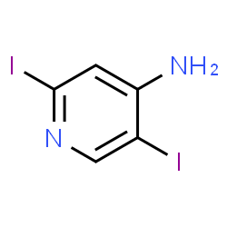 ChemSpider 2D Image | 2,5-Diiodo-4-pyridinamine | C5H4I2N2