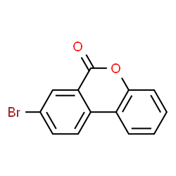 ChemSpider 2D Image | 8-Bromo-6H-benzo[c]chromen-6-one | C13H7BrO2