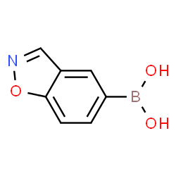 ChemSpider 2D Image | 1,2-Benzoxazol-5-ylboronic acid | C7H6BNO3